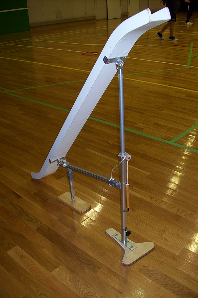 障害者スポーツ・ボッチャ競技用ランプ（勾配具）脚  