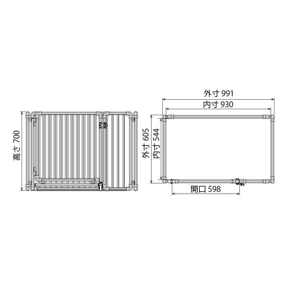 DOGCAGE/ドッグケージ(スリム) パッケージ【受注生産品】