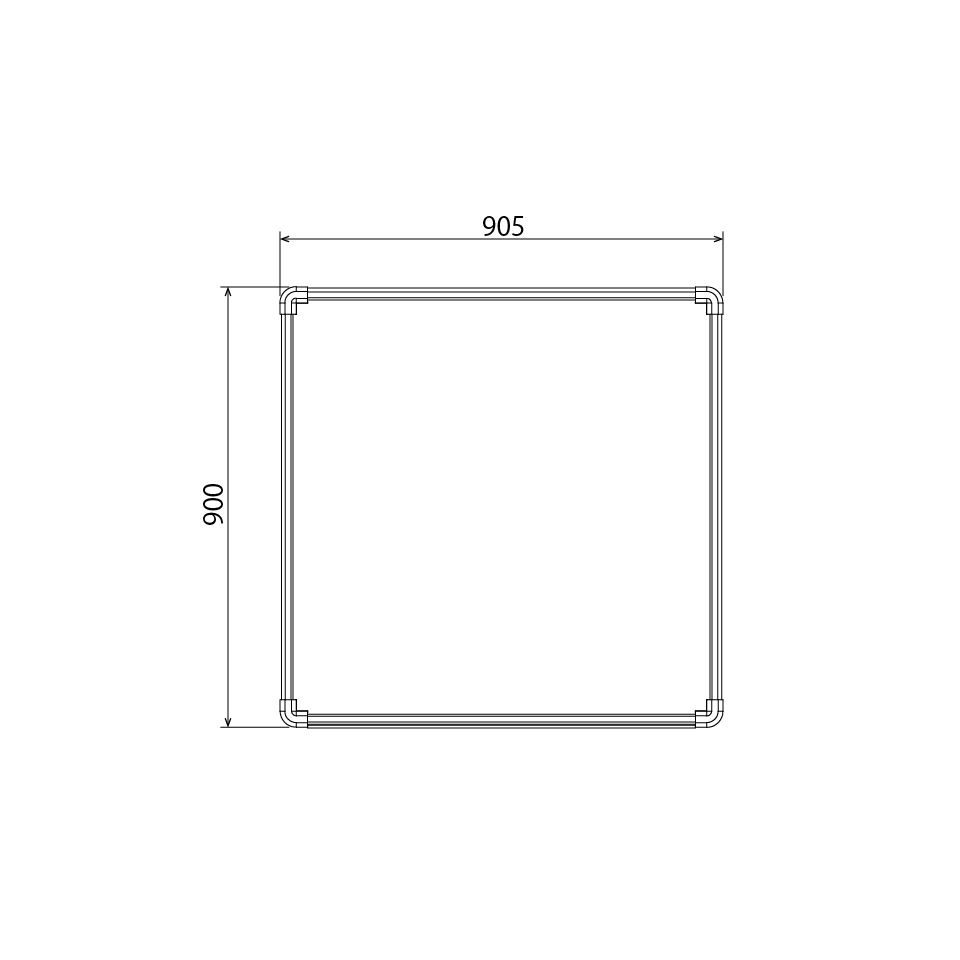 DOGCAGE/ドッグケージ(スタンダード) 目隠し面-900【受注生産品】