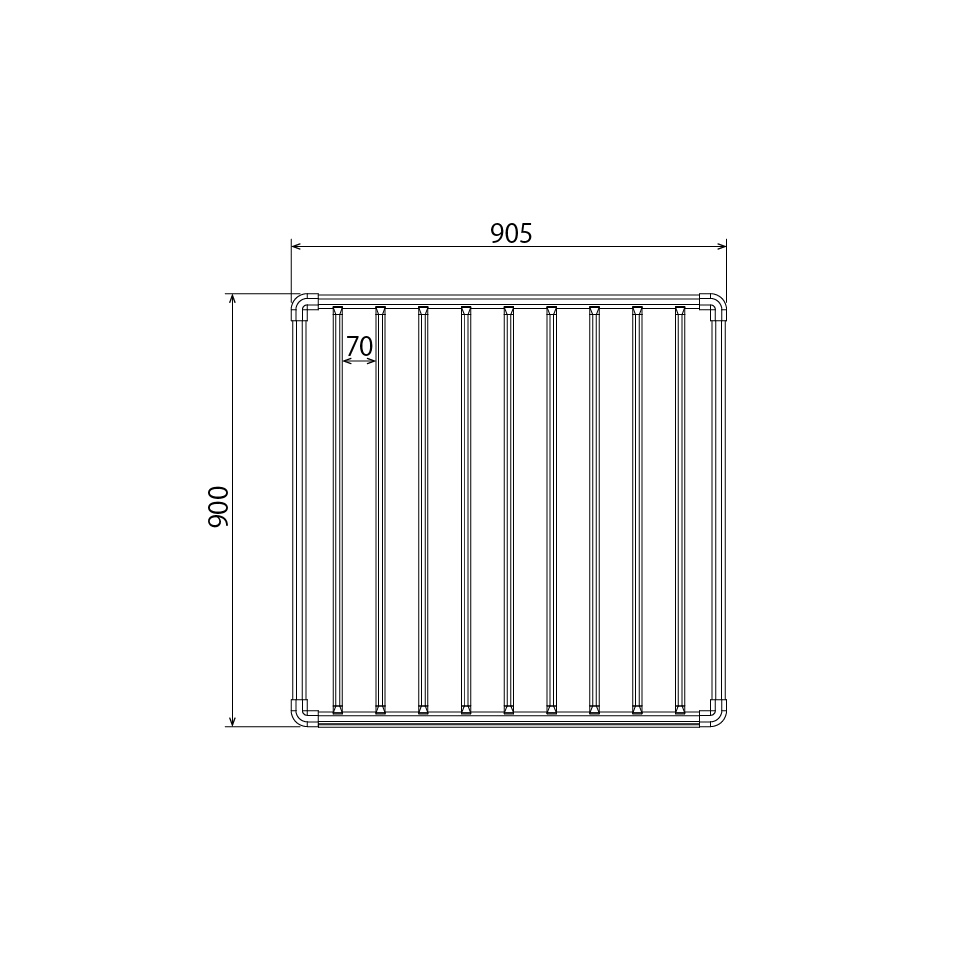 DOGCAGE/ドッグケージ(スタンダード) ケージ面-900 B【受注生産品】