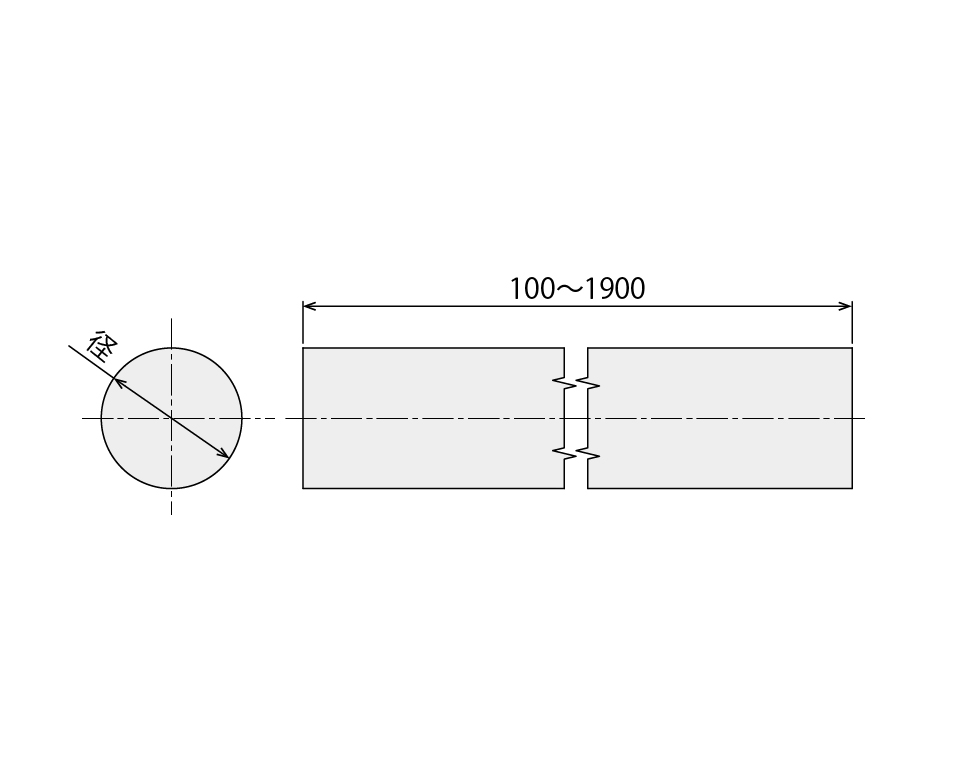 GFunφ10 丸棒
